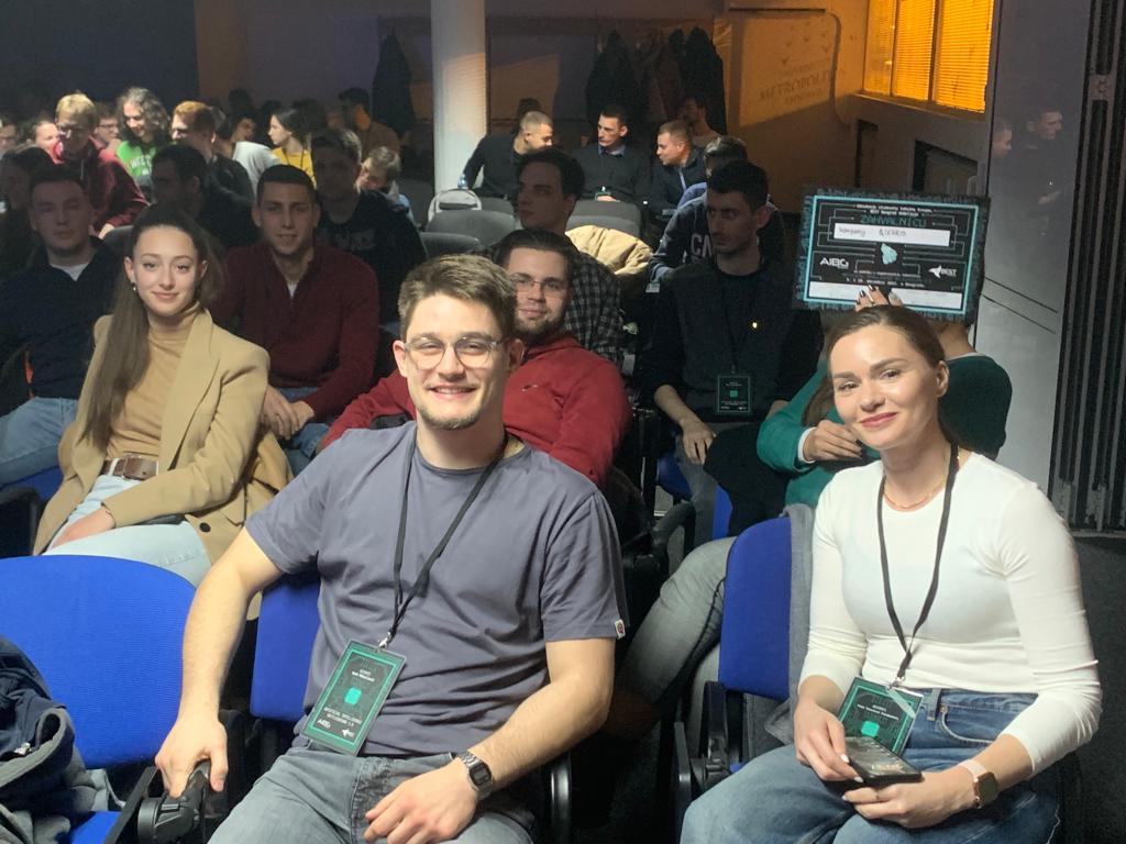 As the golden sponsors of the AIBG Hackathon competition, we had an opportunity to help young IT Talents get their foot into the industry
